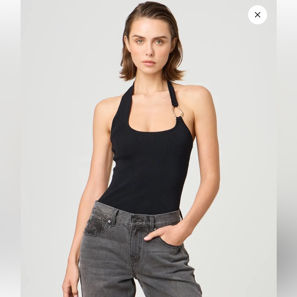 Glassons Red Asymmetrical Fitted Tank Top